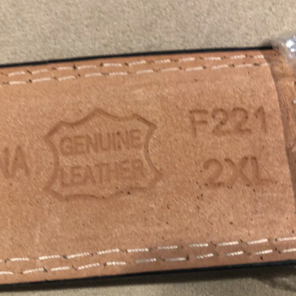 - 2 XL Men’s Black Belt